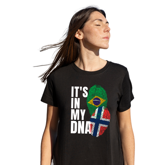 Woman T-shirt DNA english