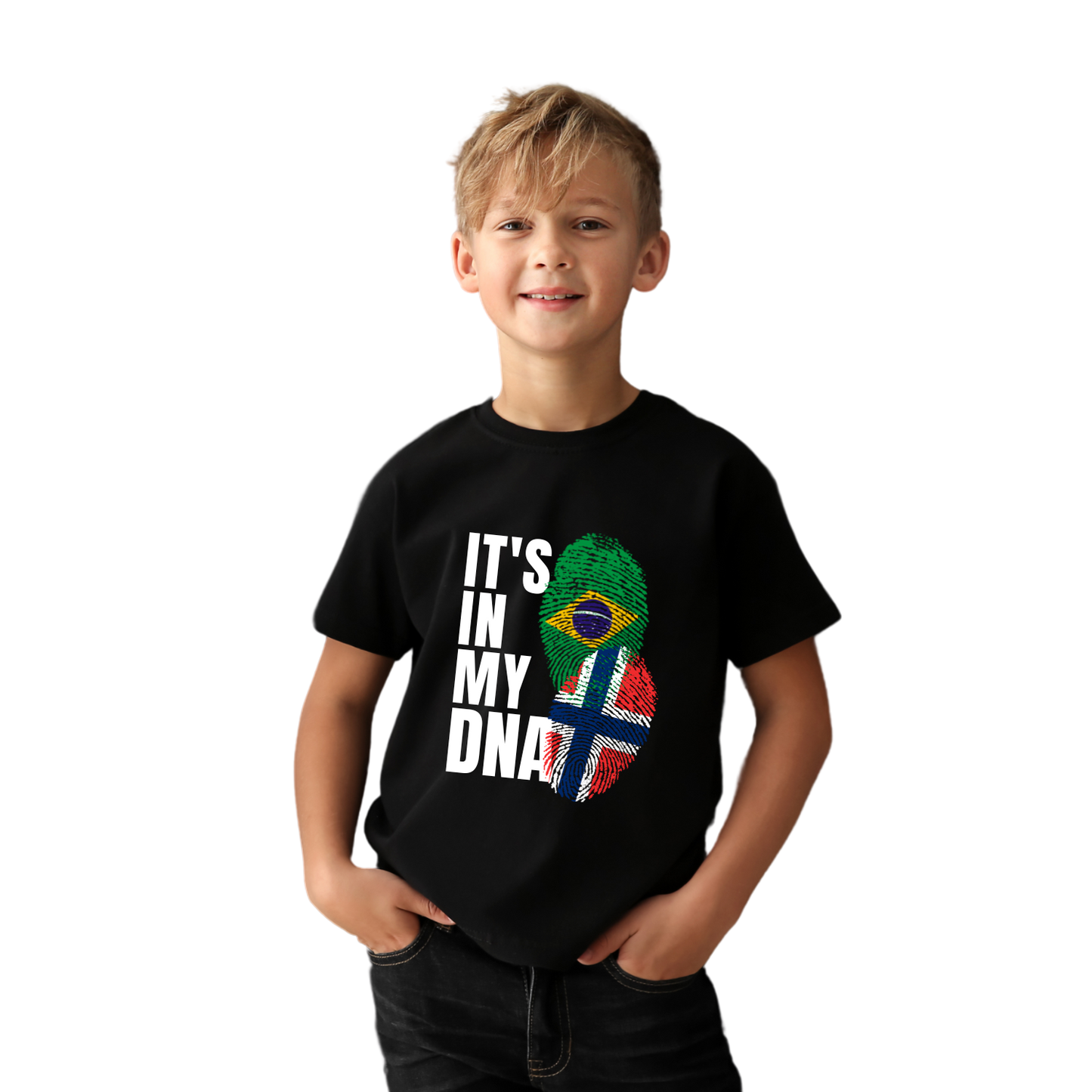 Kids T-shirt DNA english