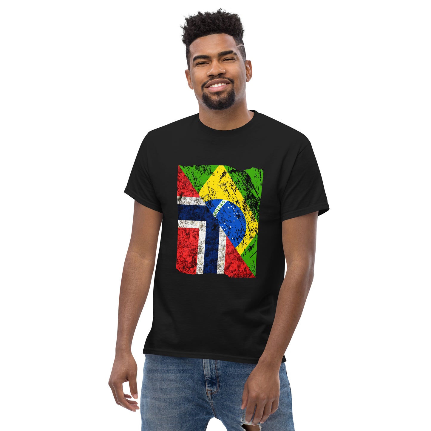 Men's Brazil and Norway t-shirt