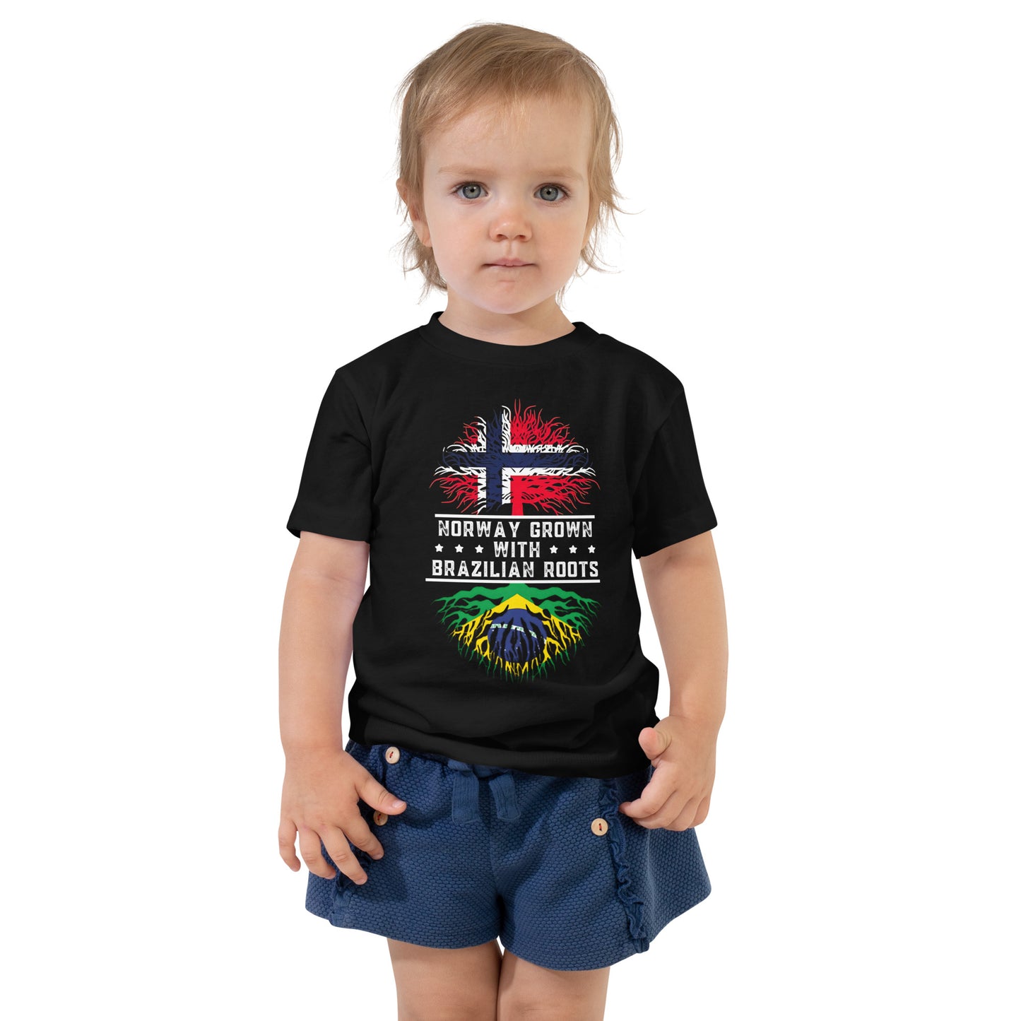 kids`s Brazil Norway T-shirt