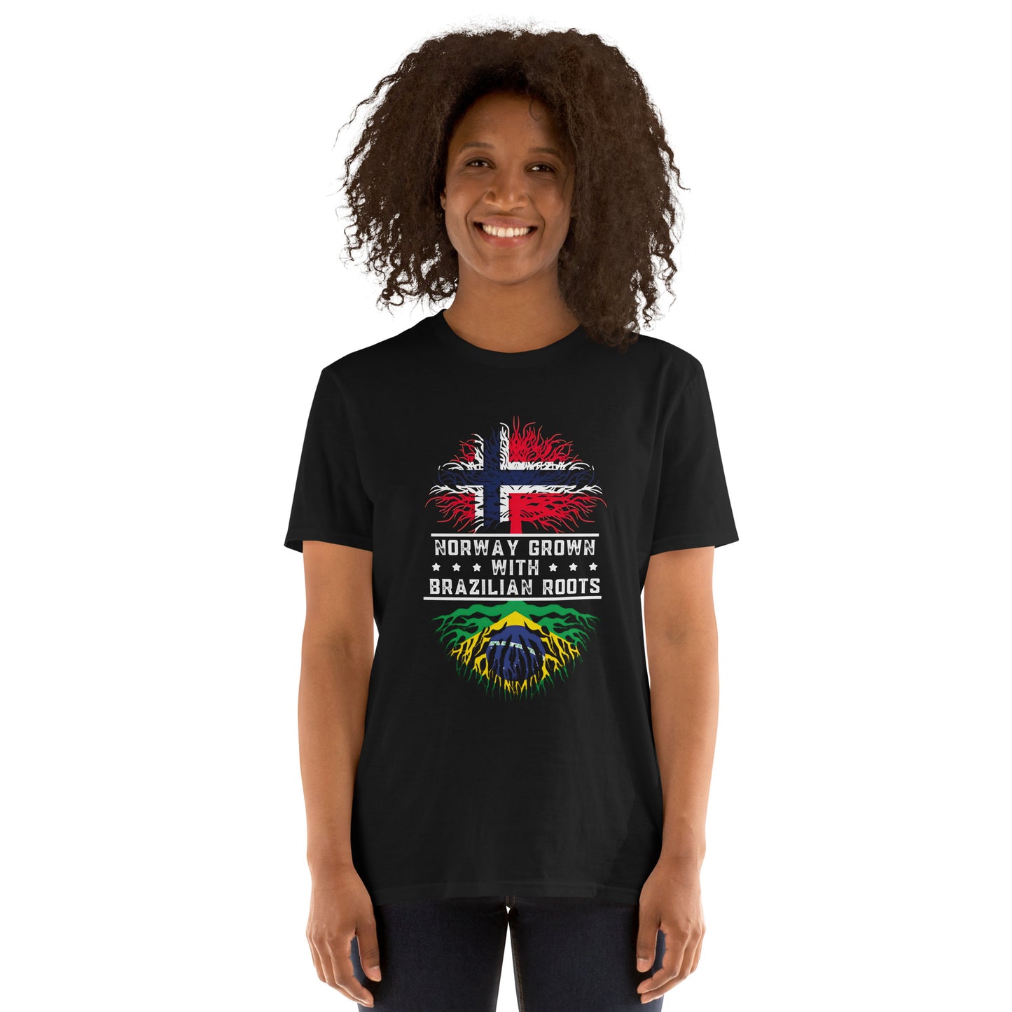 Woman`s Brazil Norway T-Shirt