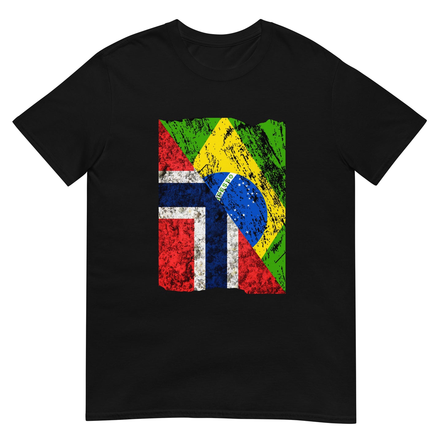 Womam T-Shirt Brasil and Norway