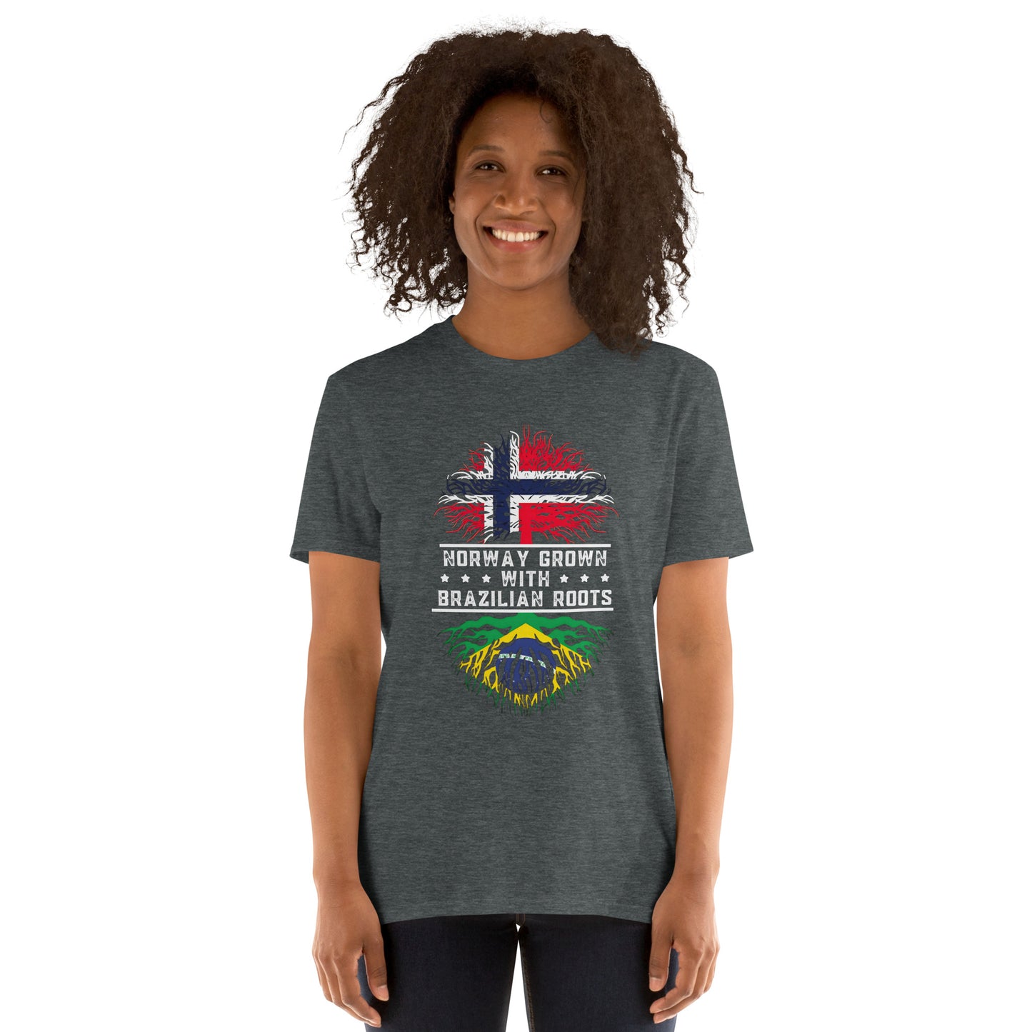 Woman`s Brazil Norway T-Shirt