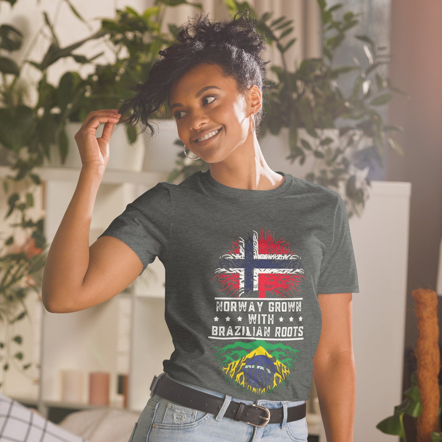 Woman`s Brazil Norway T-Shirt