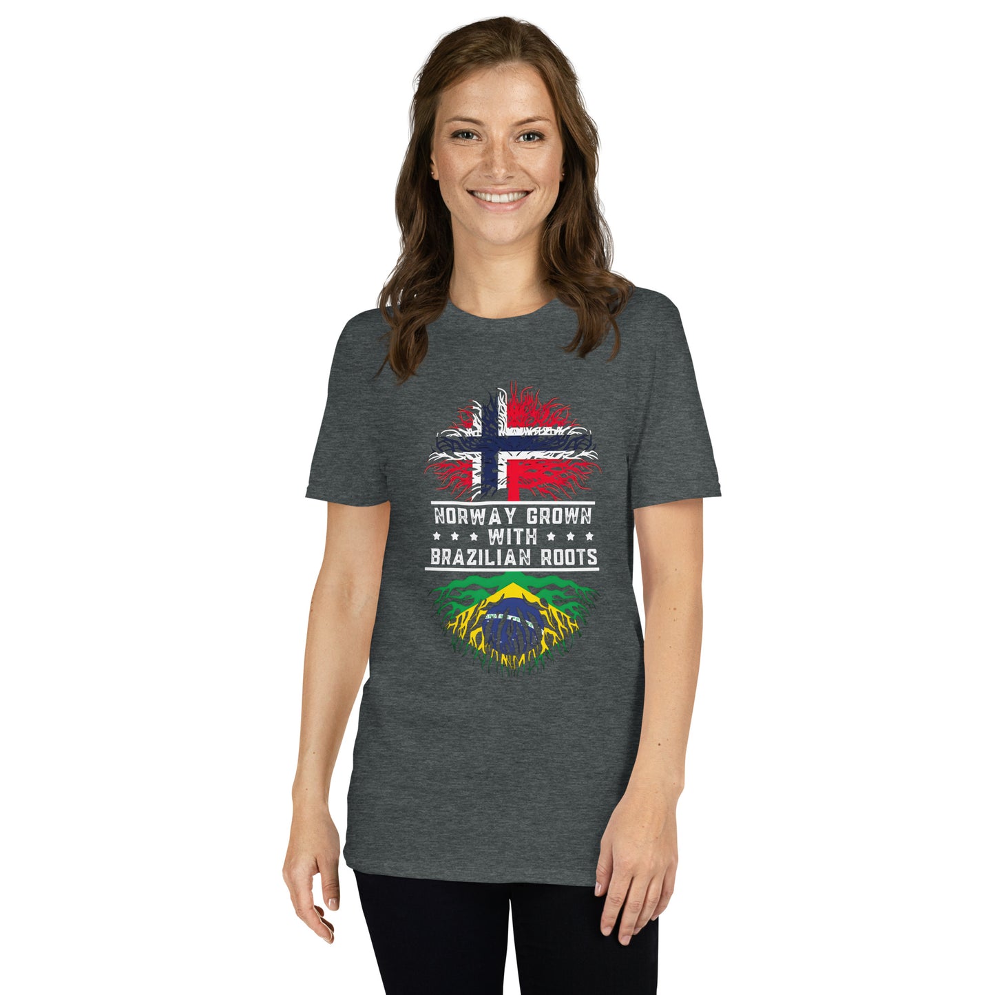 Woman`s Brazil Norway T-Shirt