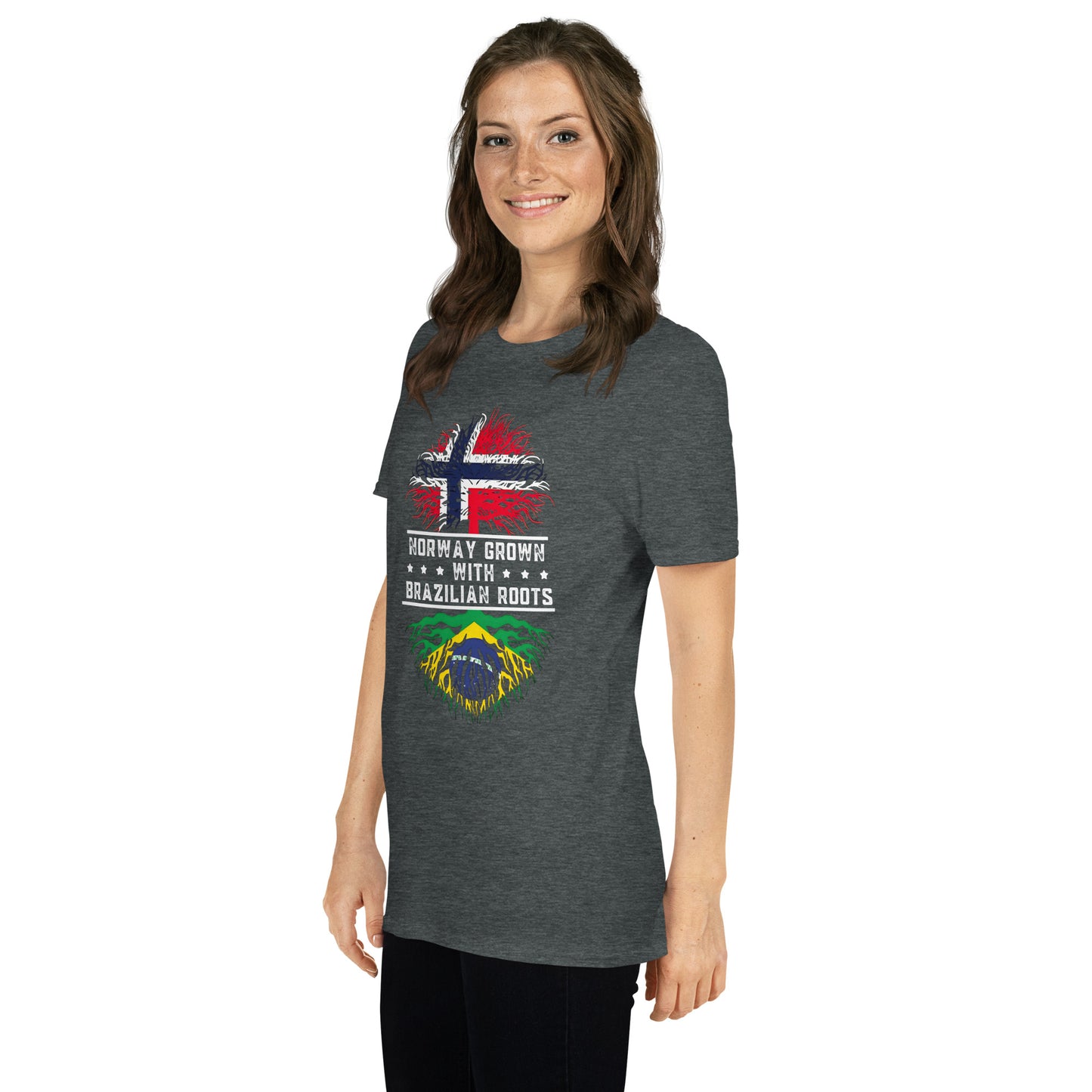 Woman`s Brazil Norway T-Shirt