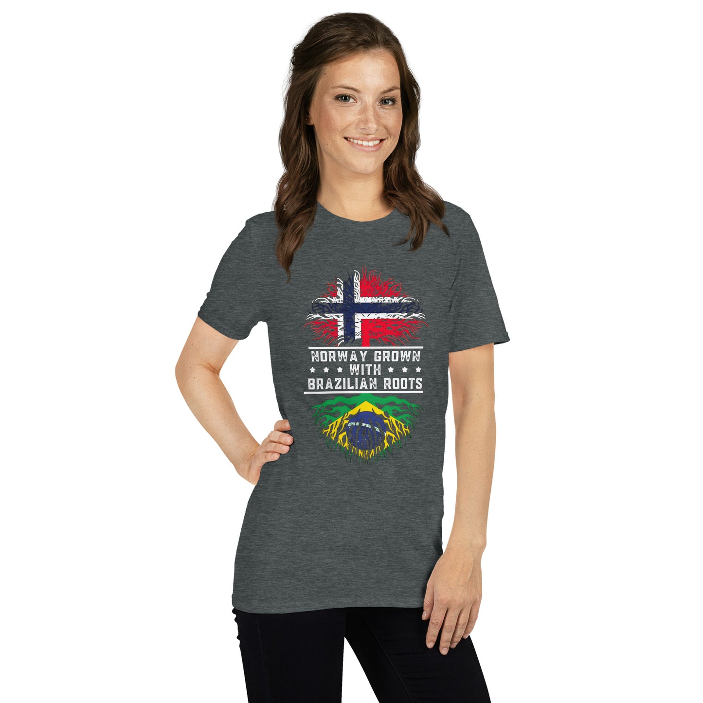 Woman`s Brazil Norway T-Shirt