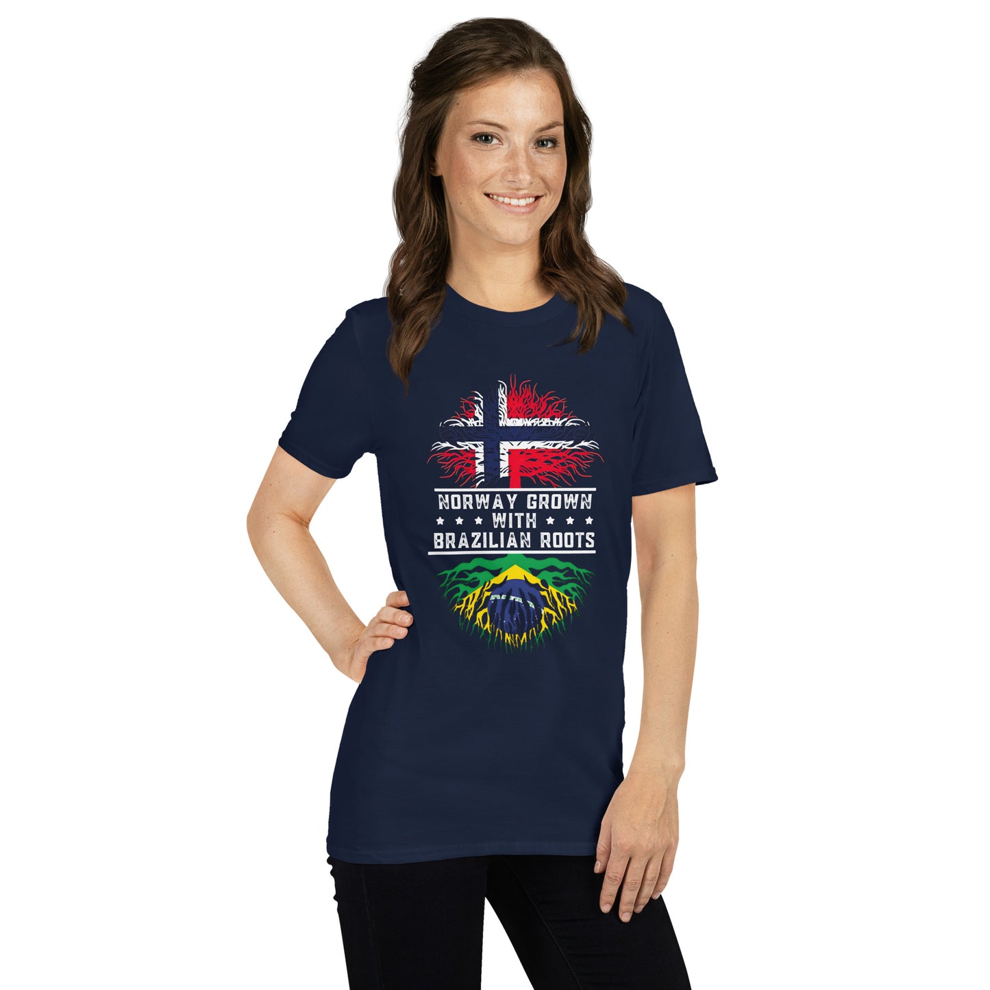 Woman`s Brazil Norway T-Shirt