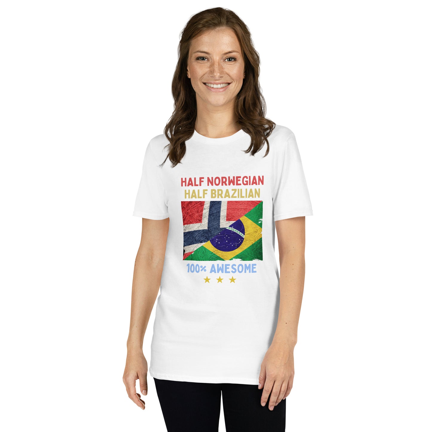 Woman´s Norway Brazil T-shrit