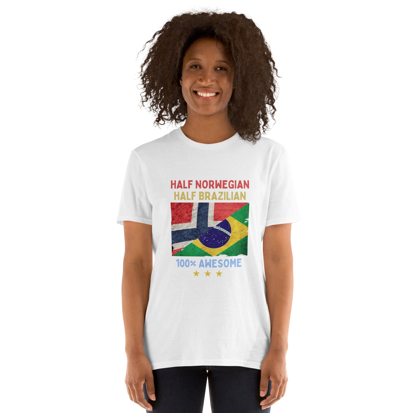 Woman´s Norway Brazil T-shrit